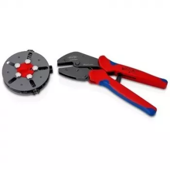 Pinza crimpatrice Knipex 97 33 03 MultiCrimp per connettori PV MC4 e MC4 EVO2