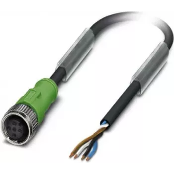 Cavo sensore-attuatore M12 dritto 4 poli 10m SAC-4p-1 - cavo - cavo sensore/attuatore (1446333)
