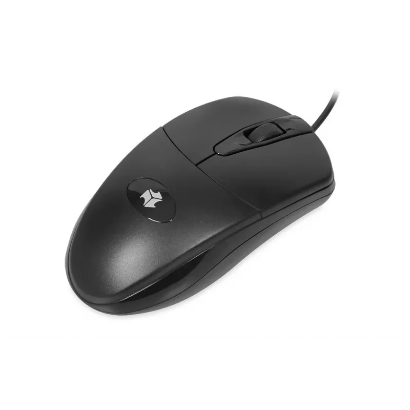 iBOX i007 mouse ottico con filo, nero