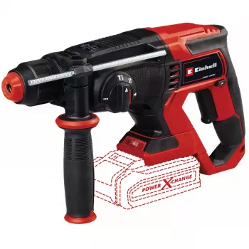 Power X-Change martello perforatore a batteria TE-HD 18/20 Li - Solo, 18 Volt (nero/rosso, senza batteria e caricabatterie, in valigetta)