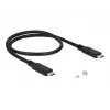 Delock - box per memoria - M.2 - scheda M.2 NVMe - USB 3.1 (Gen 2) - nero (42614)