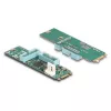 Adattatore interno USB 3.2 Gen 1 DeLOCK 61066 M.2 connettore maschio nero