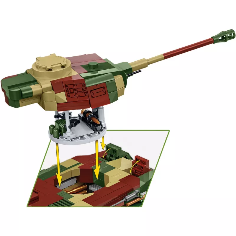 Blocks WWII PZKPFW IV AUSF.G 1107 blocchi