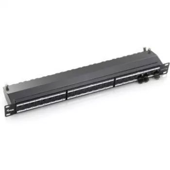 Equip Patch Panel 24 porte Cat.6A schermato, grigio chiaro