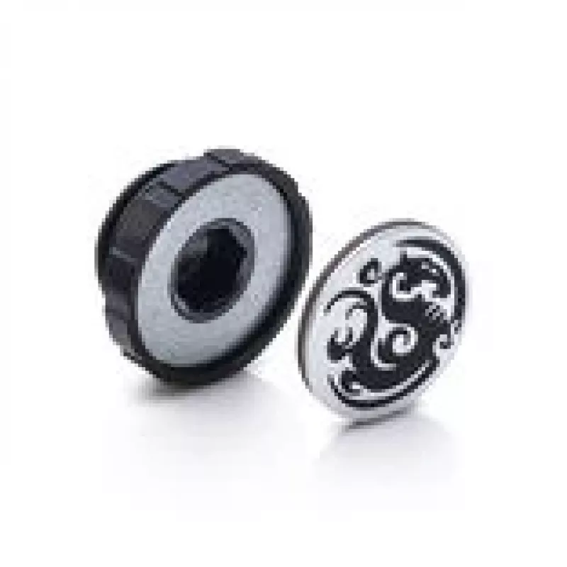 Tappi filettati BitsPower G1/4 (4 pz.) — serie Artemis, nero opaco