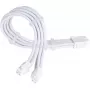Cavo prolunga alimentazione SILVERSTONE EPS 12V 8 pin (30 cm) bianco SST-PP07E-EPS8W-V2