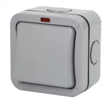 Interruttore a parete 1 canale, IP66, EU