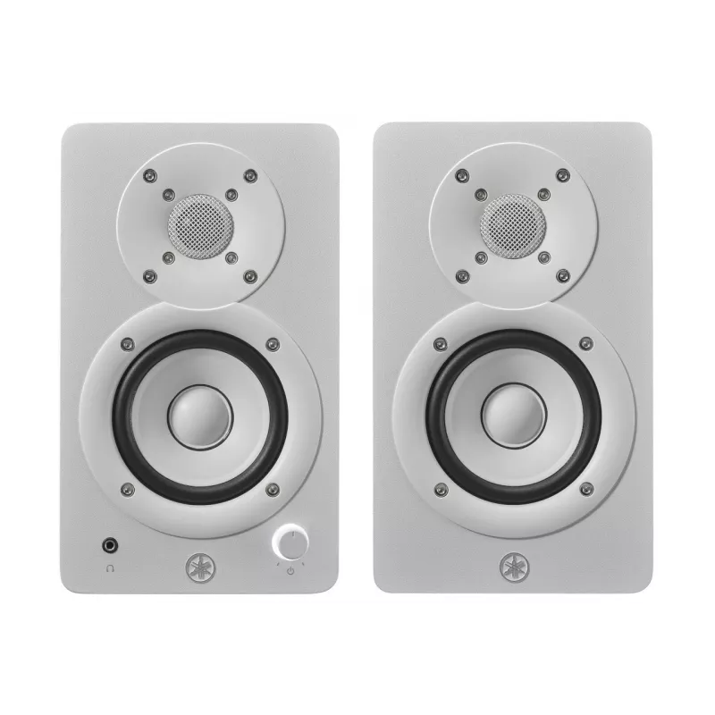 Yamaha HS3 bianco - monitor da studio attivi a due vie, coppia
