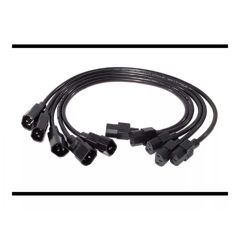 Set di cavi di alimentazione APC (5 pz.), C13 a C14, 0,6 m