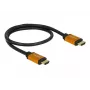 Cavo HDMI DeLOCK 85729 2 m HDMI Type-A standard nero oro