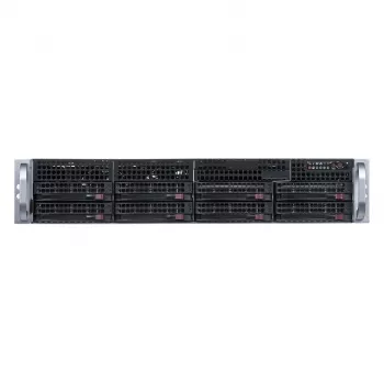 Case server Supermicro 825TQC-R802LPB rack nero