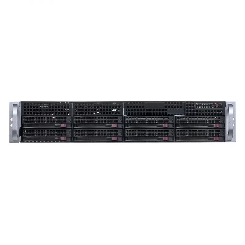 Case server Supermicro 825TQC-R802LPB rack nero