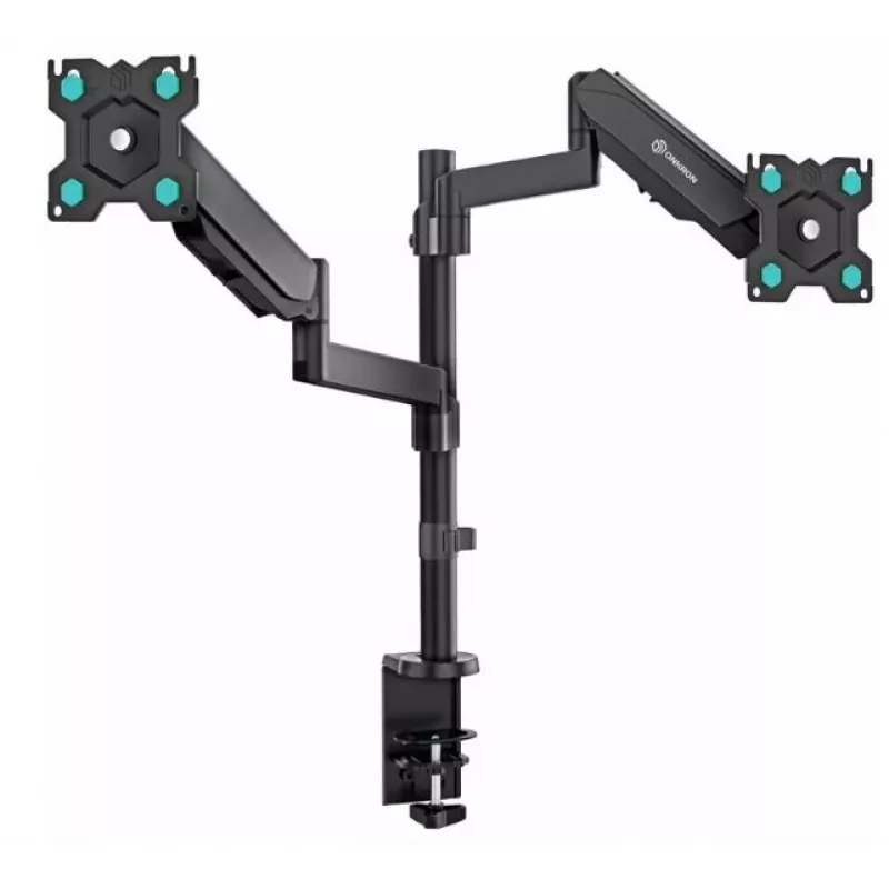 ONKRON G140-B Supporto da scrivania per monitor da 13-32 pollici, nero