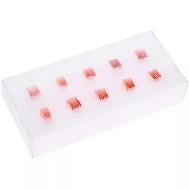 Dissipatori in rame per RAM GPU 6,5x6,5mm