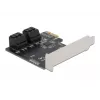 Scheda SATA PCI Express x1 DeLOCK 90010 formato low-profile