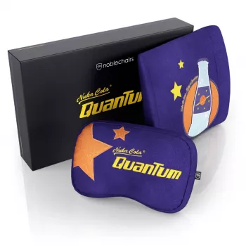 Cuscino per collo/lombare noblechairs Fallout Nuka-Cola Quantum viola 2 pz.