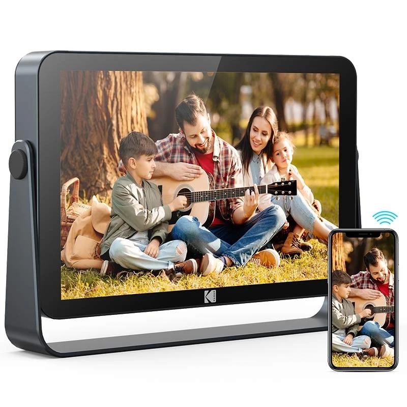 Kodak RWF-109V Cornice digitale touchscreen Wi-Fi da 10 pollici, 32 GB