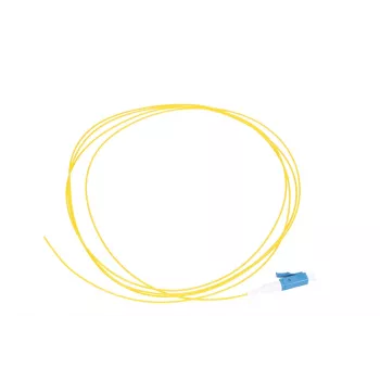 Pigtail LC/PC monomodale Extralink 1,5 m, 900 µm G.657.A1 FTTH, giallo, Easy-strip
