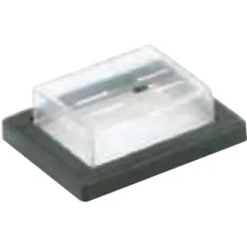 Copertura antipolvere Bachmann 924.118 nero trasparente