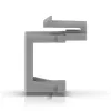 Inserto per cavi Ubiquiti UACC-Keystone-Blank-Insert-TH bianco policarbonato