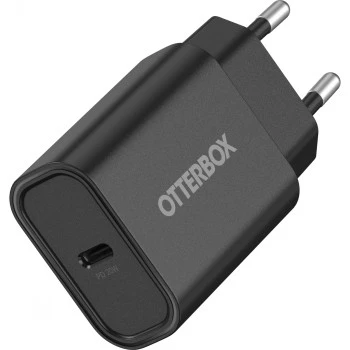 Caricabatterie da parete OTTERBOX 20W USB-C con USB Power Delivery, nero (78-81338)
