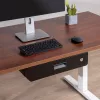 Cassetto da scrivania MACLEAN MC-461 design ergonomico compatto, montaggio semplice, accessorio sottoscrivania