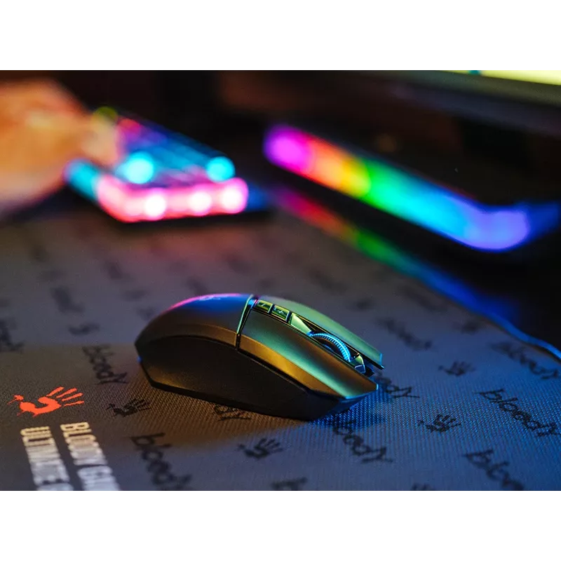 A4TECH BLOODY mouse R36 ULTRA WRLS 2.4G+USB nero