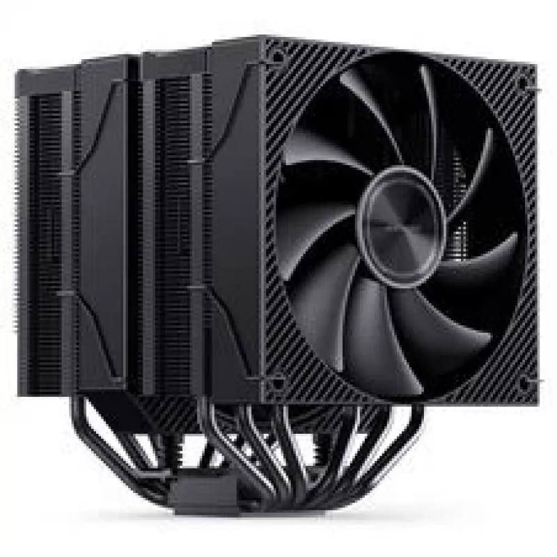 Dissipatore CPU Jonsbo CA90 dual tower con 1 ventola PWM ARGB 130 mm e 1 da 120 mm, nero