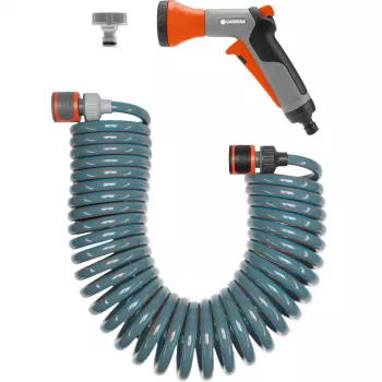 Gardena - Set tubo a spirale - 10,0 m - diametro 9 mm (04647-20)