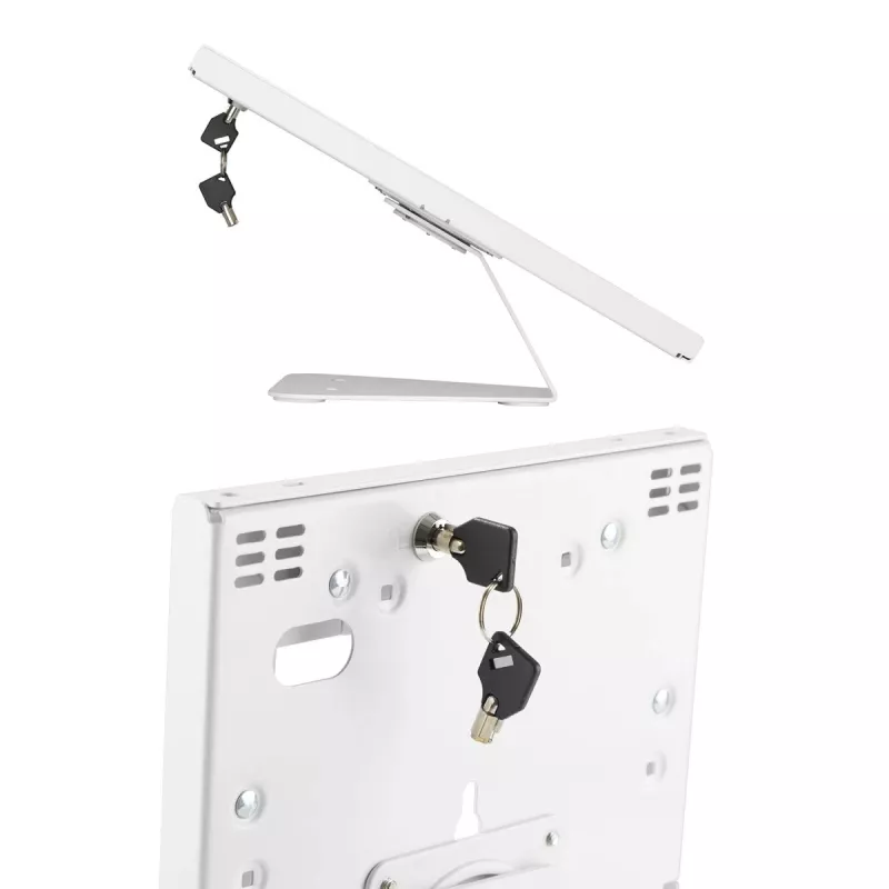 Supporto da tavolo MACLEAN MC-909W regolabile in altezza bianco per tablet e dispositivi