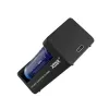 Caricabatterie per batterie Li-Ion XTAR a doppio slot per celle 18650, ingresso USB-C, 2 slot, nero, indicatori LED