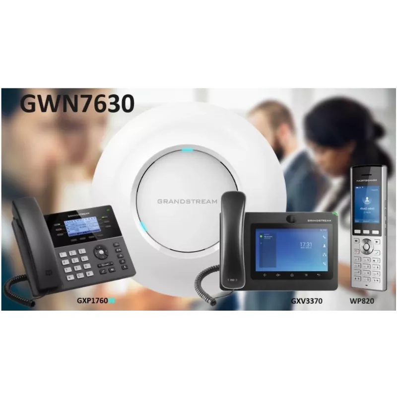 Grandstream Networks GWN7660 access point wireless 1770 Mbit/s bianco Power over Ethernet (PoE)