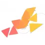 Pannelli LED triangolari Nanoleaf NL47-0002TW-9PK — set con 9 pannelli da parete RGB, alimentazione a rete, bianco