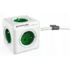 Allocacoc PowerCube Extended tipo E ciabatta 1,5 m 5 prese AC per interni verde