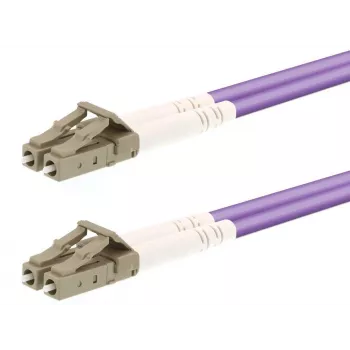 Cavo in fibra ottica LOGON AL5LCLC07I/4I OM4 7 m LC–LC duplex viola