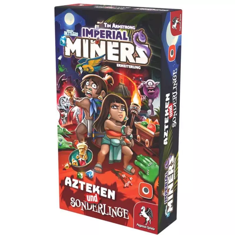 Imperial Miners: Aztechi e Stravaganti, espansione gioco da tavolo