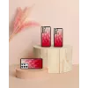 Custodia per smartphone iKins per Samsung Galaxy S21+ — pink lake con dettagli neri