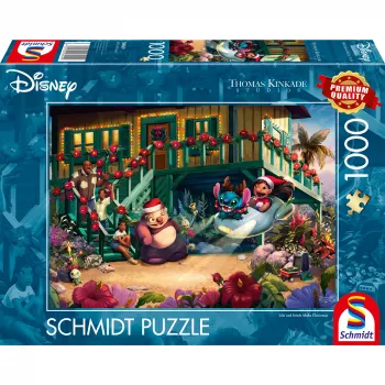 Puzzle Schmidt Spiele 58049 — 1000 pezzi, cartoni animati Lilo & Stitch