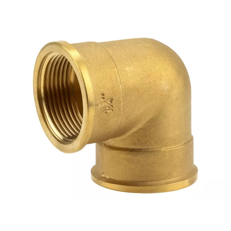 Raccordo angolare in ottone FM 42 mm (G 1 1/4), connessione