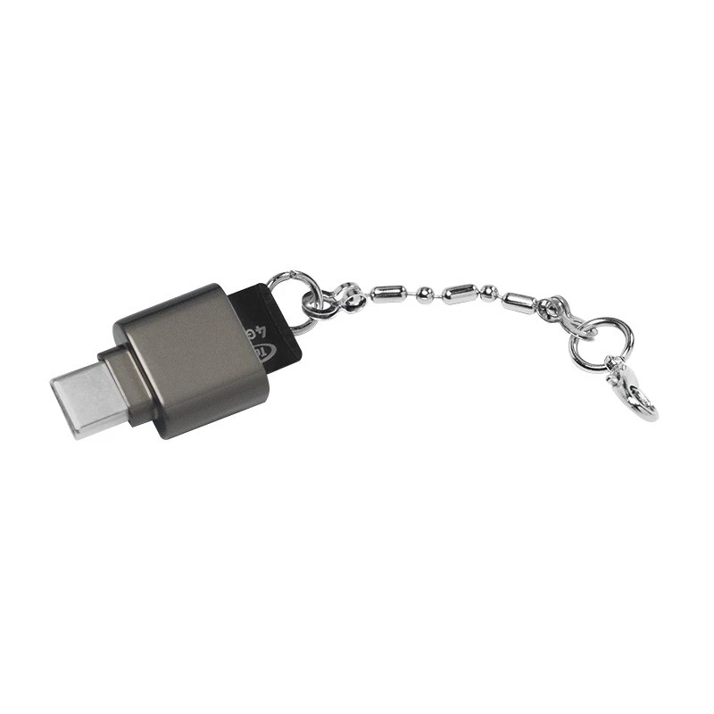 Lettore di schede microSD USB-C a portachiavi