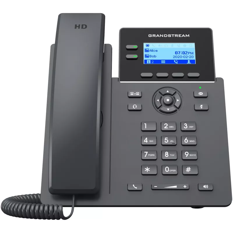 Telefono IP Grandstream GRP2602P nero