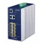 Switch di rete managed PLANET IGS-10080MFT — 2 x Gigabit RJ-45, 8 x SFP, 12–48V DC, Managed, IP30