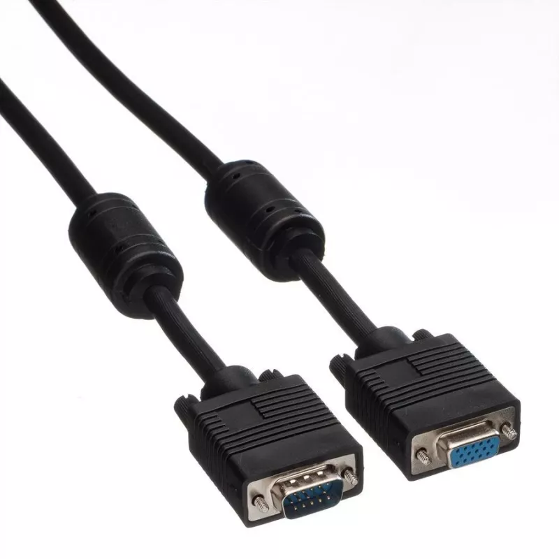 ROLINE Cavo VGA HD15 ST - BU con nucleo in ferrite 3,0m (11.04.5353)