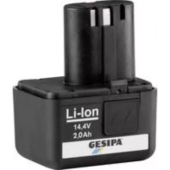 Utensile a batteria GESIPA 1666440, batteria ricaricabile 2 Ah