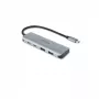 Hub USB Type-C DICOTA D32061 10000 Mbit/s argento