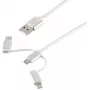 Cavo USB ShiverPeaks BS14-50067 1m USB A Micro-USB B bianco