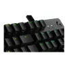 Logitech Gaming G512 - tastiera - retroilluminata - USB - QWERTY - spagnola - switch tasti: GX Brown Tactile - carbone