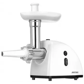 Tritacarne MPM MMM-05 650 W acciaio inox, bianco