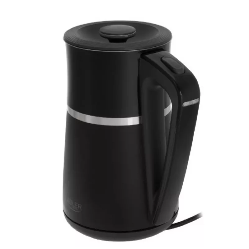 Bollitore elettrico Adler 1,7l 2200W nero