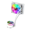 Gamemax | Dissipatore a liquido per CPU | ICEBURG 120 | bianco